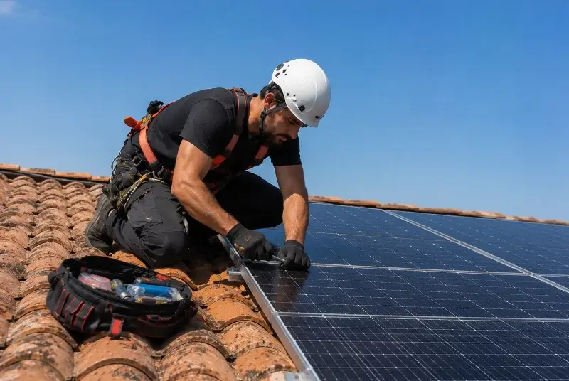 Maintenance et monitoring de panneaux solaires à Montigny-en-Ostrevent